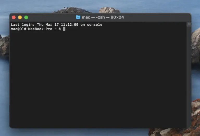 美化MacOS终端原生命令行Terminal